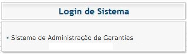 Login: Campo do Código do Usuário no CAU. Fornecido pelo Sistema de Controle de Acesso da BM&FBOVESPA. Senha: Código de acesso do Usuário no CAU.