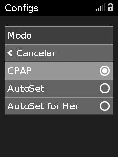 botão giratório para editar diretamente no menu. Gire o botão para alterar a configuração.