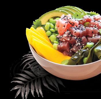 escolha uma receita poke 58209 CLÁSSICO R$ 33,90 Atum, abacate, pepino, amendoim, wantan, molho clássico e arroz branco