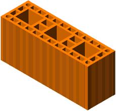 23 Figura 2: modelos dos blocos cerâmicos mais utilizados no sistema de alvenaria estrutural (baseado em PAULUZZI BLOCOS CERÂMICOS LTDA, 2009) 3.