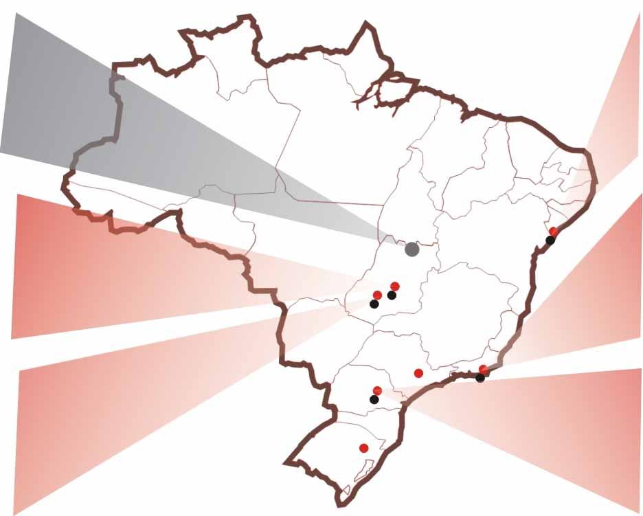 Localização das