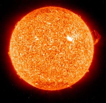 Constante Solar O sol gera cerca de 3,84 x 10 26