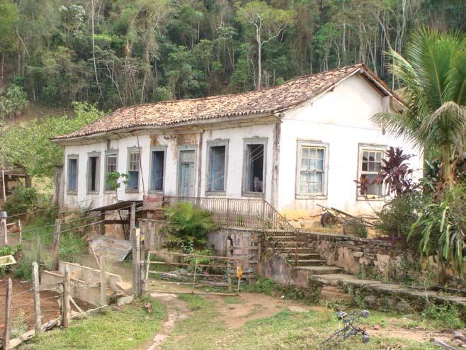 detalhamento no corpo da ficha uso atual / original residencial / fazenda de café proteção