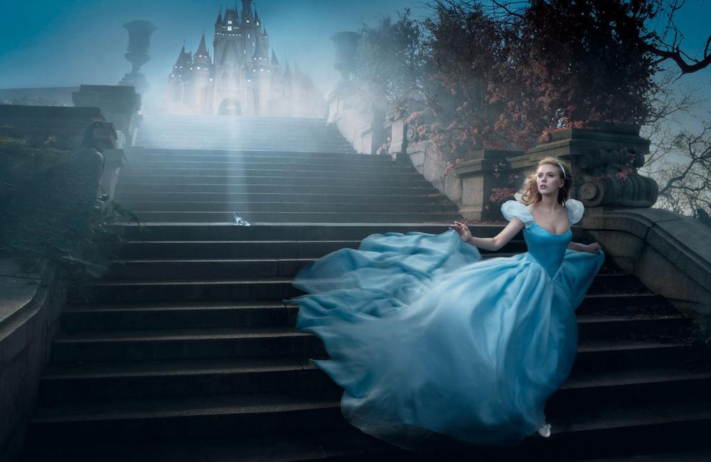 Figura 9: Scarlet Johanson, para a Disney. Foto de Annie Leibovitz. 10.