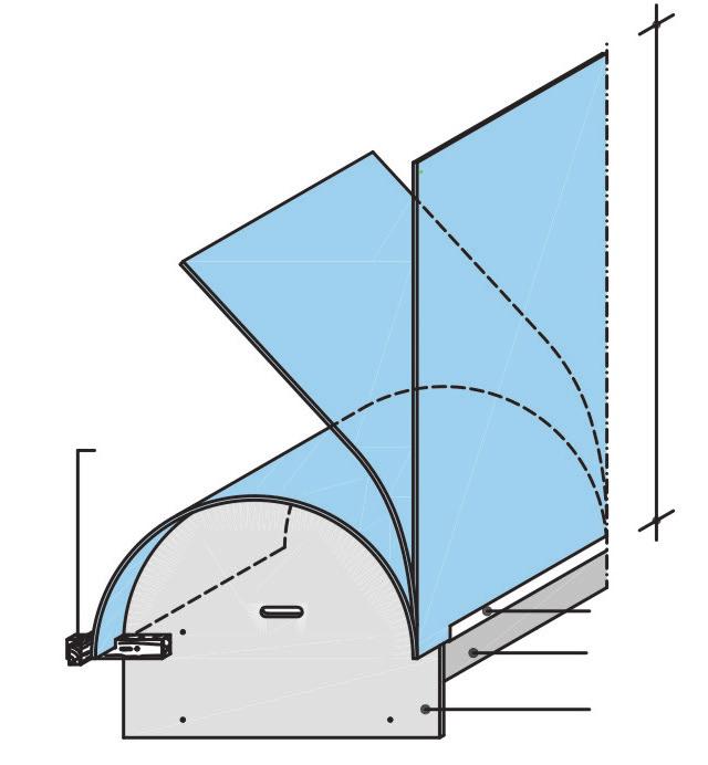 Como curvar a chapa? Molde para curvar chapas Podemos curvar a chapa a seco ou umedecendo-a. A seco: utilizamos para raios maiores R 100 cm.