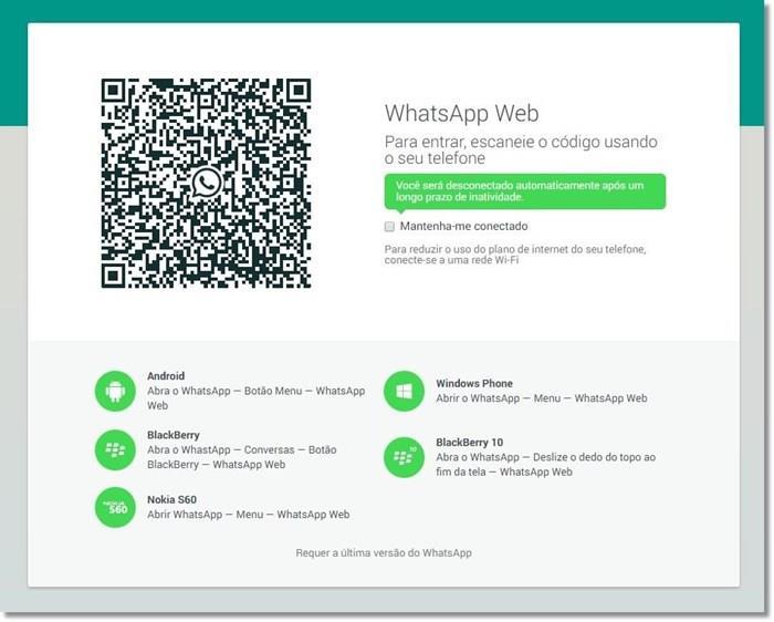 Whatsapp Web Excelente ferramenta para