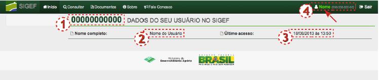 7. Sistema de Gestão Fundiária - SIGEF Sempre que houver alteração nos dados de contato (endereço, telefone e, principalmente, e-mail) deve-se