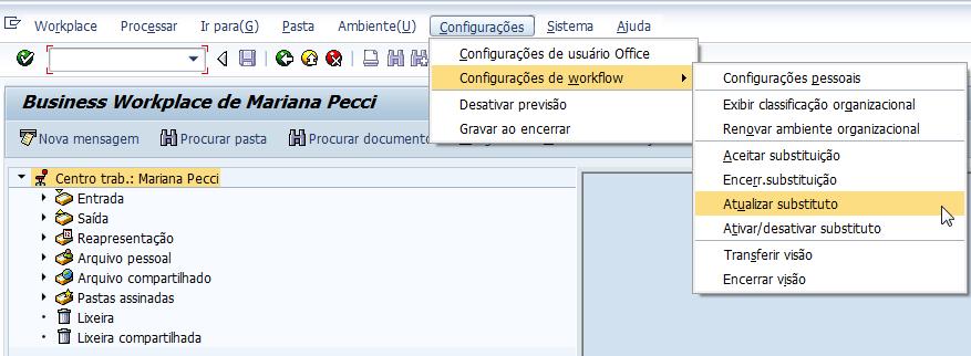 Clicar em Configurações 3 Configuração de