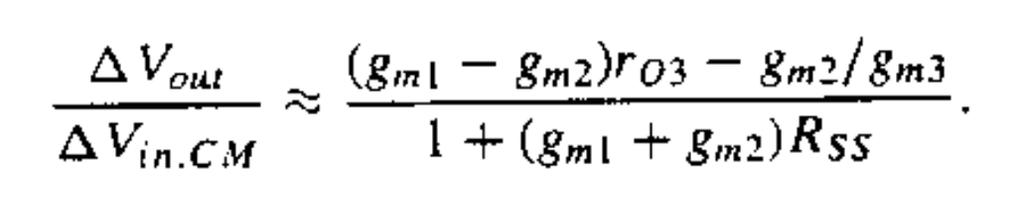 Espelho de Correntes Ativos (14) A variação em D ID1 multiplicada por (1/gm1)//ro3 resulta em DID4 = gm4[(1/gm3)//ro3].