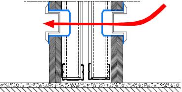 4. ERROS DE CONSTRUÇÃO E O DESEMPENHO ACÚSTICO insuficiência de argamassa nas ligações da parede à laje de teto, o que faz com que haja um caminho preferencial no topo da parede de alvenaria para o