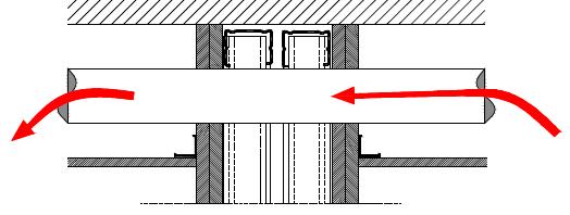 7 - Parede de alvenaria de tijolo furado com insuficiência de argamassa nas juntas de assentamento (Mateus & Pereira, 2011) No caso de divisórias em gesso cartonado, como mostra a figura 4.