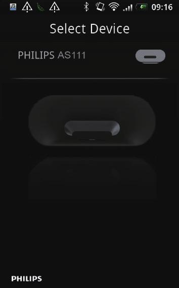 Depois de ser estabelecida a ligação ao Bluetooth, é apresentado um ícone de Bluetooth diferente na parte superior do ecrã.