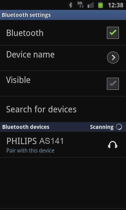 4 Reproduzir e carregar Com este altifalante de base, pode desfrutar de áudio de duas formas: através de uma ligação Bluetooth manual; através da ligação Bluetooth automática da aplicação Philips