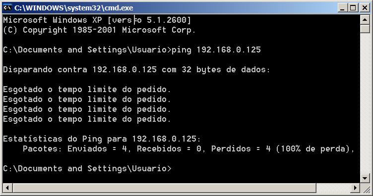 Uma vez identificada a faixa de rede, podemos criar o mapa de IP e portas para cada câmera. Como exemplo faremos o mapa de um projeto hipotético onde é necessário instalar 4 câmeras.