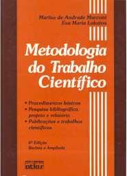 Bibliografia Lakatos, E. M. Metodologia científica. 5 ed. Atlas, 2007.