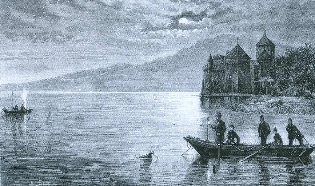 Medidas da velocidade do som na água Jean-Daniel Colladon (1802-1893) e Charles Sturn (1803-1855) Lago de Genebra (1826,