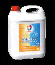 Refrigerantes COOLELF AUTO SUPRA -19ºC (35%) Líquido de refrigeração «de muito longa duração» à base de monoetilenoglicol de grande pureza e inibidores de corrosão orgânicos.