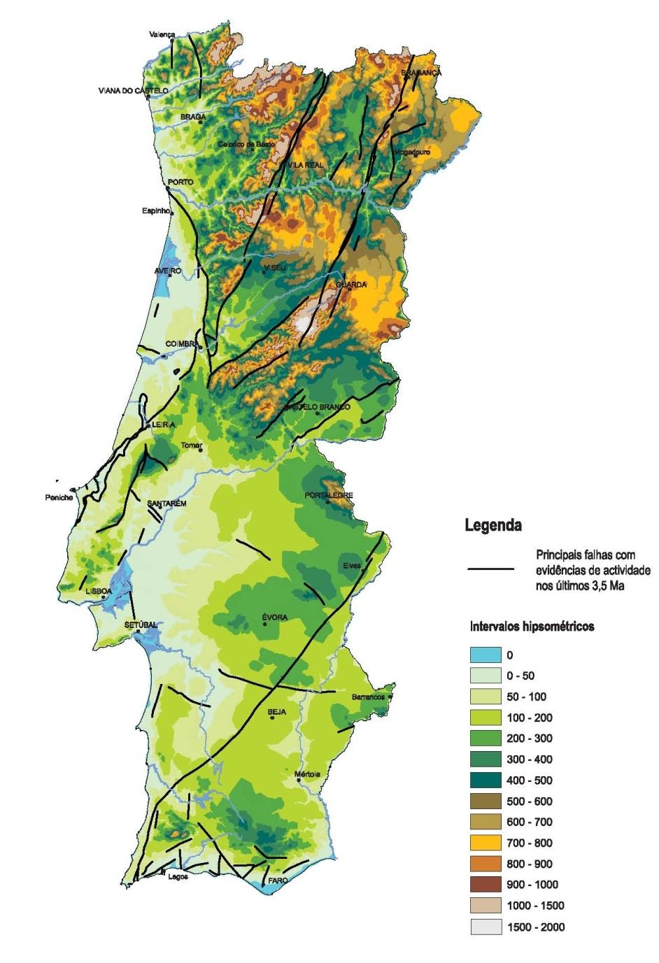 Carta Geológica de Portugal à escala 1/1.000.