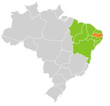Indicadores de Produção Brasil 44,4% Nordeste 40,2% Paraíba 41,8% O mapa mostra que o volume de produção em nível nacional possui maior pontuação que o nível Nordeste e Paraíba.