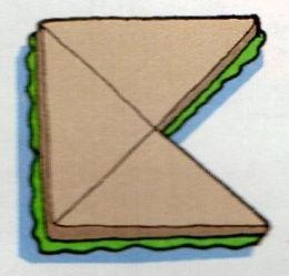 a) Escreva a fração que indica a parte do sanduíche que Alice comeu.