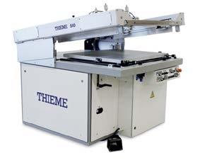 THIEME TSC Afiador de rodos de impressão. Aumento da qualidade da impressão com bordas lisas como novas. LANÇ.