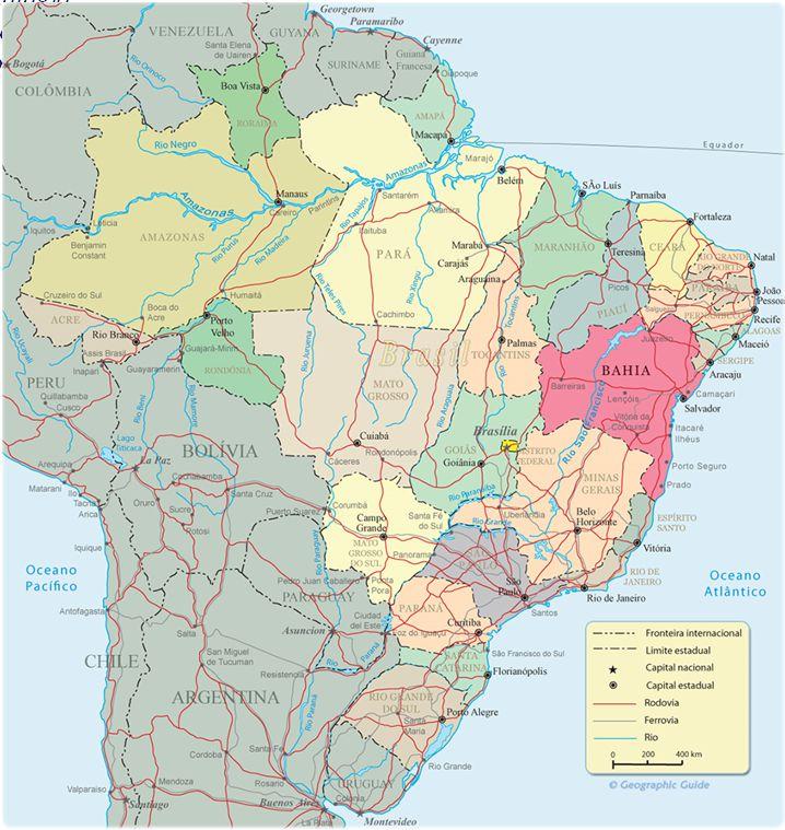 Estratégias de Localização: Mapa do