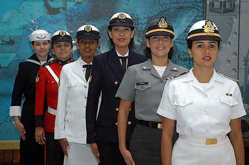 NOTICIÁRIO MARÍTIMO 5 o módulo Mulheres em atividades militares Um novo mundo se abria para as mulheres na Marinha, e várias atividades, até então exclusivamente de homens, passaram a ser exercidas