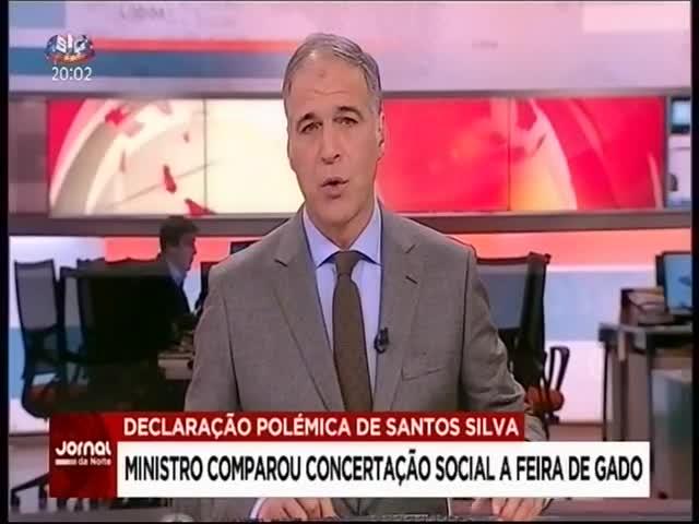 A21 SIC Duração: 00:02:58 OCS: SIC - Jornal da Noite ID: 67530856 27-12-2016 20:02 Augusto Santos Silva