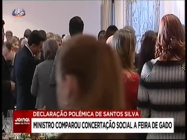 Declarações de Augusto Santos Silva, ministro dos Negócios Estrangeiros; António Saraiva, presidente da