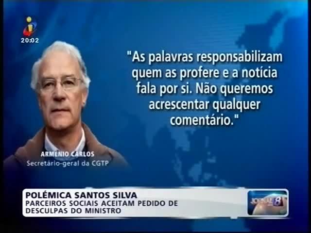 Declarações de António Saraiva, Presidente da CIP; João Machado,