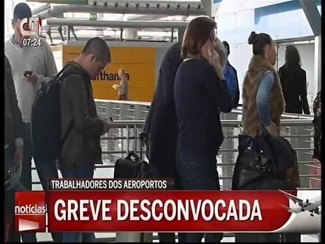 aeroportos foi desconvocada.