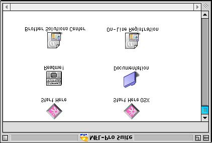 Fase 2 Para utilizadores do cabo de interface de rede Para Mac OS 8.6 a 9.2 Verifique se completou as instruções da Fase 1 Configurar o aparelho nas páginas 4-11.