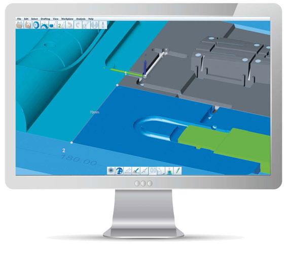 n Interfaces CAD: O Visualizador suporta um amplo pacote de interfaces: hypercad files, IGES, STEP, DXF/DWG, nuvem de pontos, Parasolid e opcional Catia V4 and V5, Autodesk Inventor, Siemens NX,