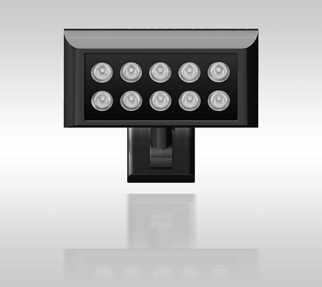 OF 500 LED 5K ILUMINAÇÃO - Projector LED em caixa de alumínio fundido sob pressão, alta qualidade - LEDs de elevada potência (50 Watt), cor da luz aprox.