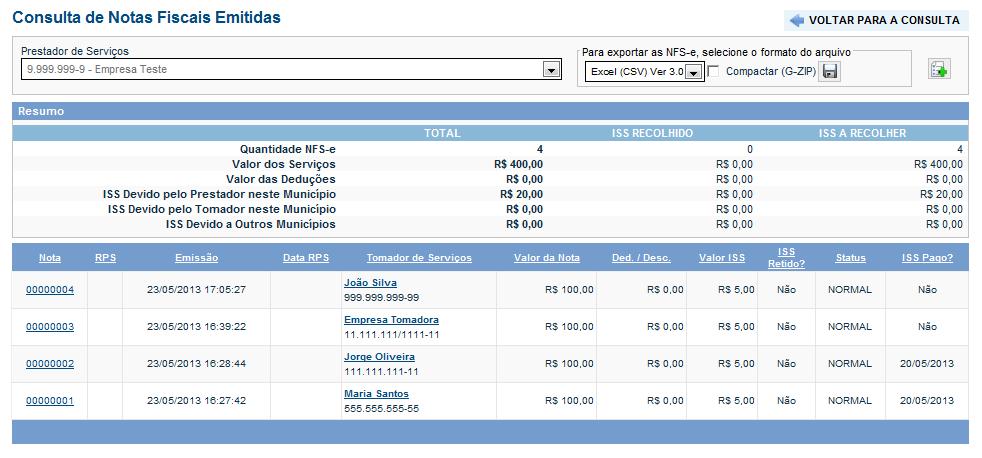 data de competência da NFS-e também é possível pesquisar pela data de emissão de NFS Convencionais recebidas que foram declaradas no sistema.