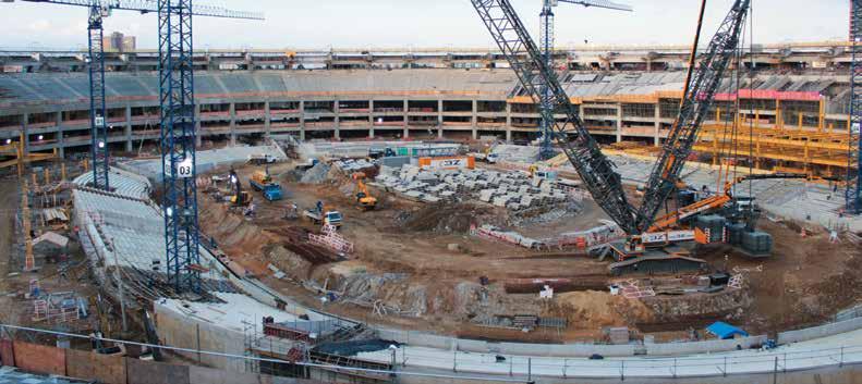 Rio de Janeiro Estádio do Maracanã Soluções: Sistemas de Reparo, Proteção,