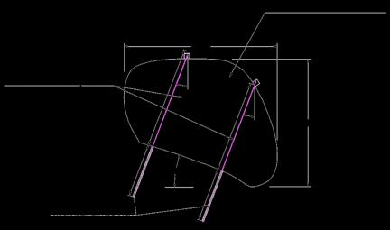 dimensionamento, bem como a deslocabilidade da estrutura-chumbadores e o número de chumbadores.