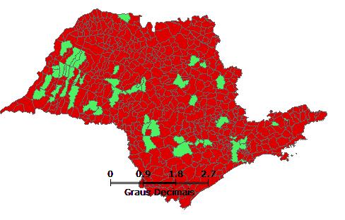 ˆ λ τ 1 s s s, (1) 2 i= 1 τ τ i ( ) = k yi em que k( ) é uma fução desidade de probabilidade (kerel), simétrica em toro da origem e o parâmetro τ > 0 é cohecido como o raio de ifluêcia (largura da