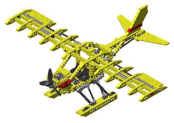 Modelação 3D em Solidworks Hidroavião LEGO 8855 Concepção e Fabrico Assistido