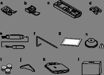 2. Conheça sua Máquina de Costura Singer 1. Seletor de Ajuste da Tensão da Linha 2. Estica fio 3. Cortador de Linha 4. Sapatilha 5. Chapa da Agulha 6. Extensão da Base / Caixa de Acessórios 7.