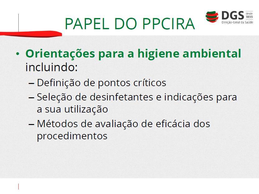 Papel do PPCIRA