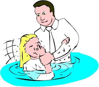 Daí vem o ato do batismo no nome do Pai, do Filho e do Espírito Santo.