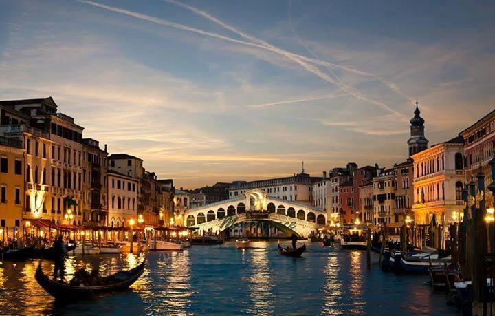 Praça São Marco em Veneza Canalgrande em Veneza A partir de Verona