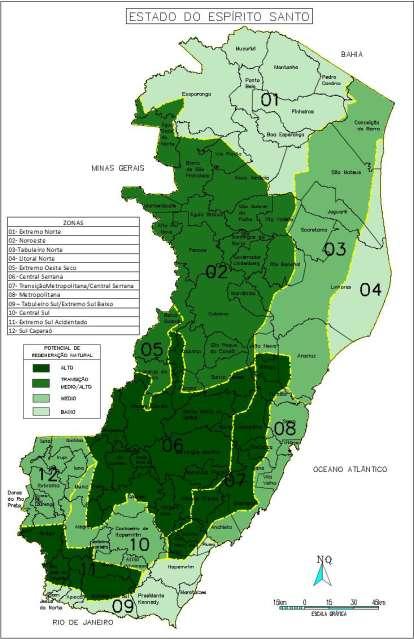 Figura 02 Mapa de classificação do