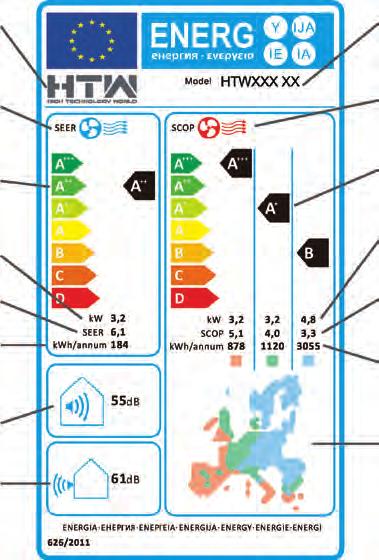 HVAC SOLUTIONS Etiquetas Energéticas Comprometidos com as Etiquetas Energéticas Em 26 de Setembro de 2015, a Directiva de ErP e a Directiva de Etiquetagem Energética tornaram-se obrigatórias na