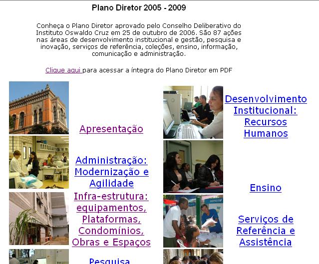 Plano Diretor 2005-2009