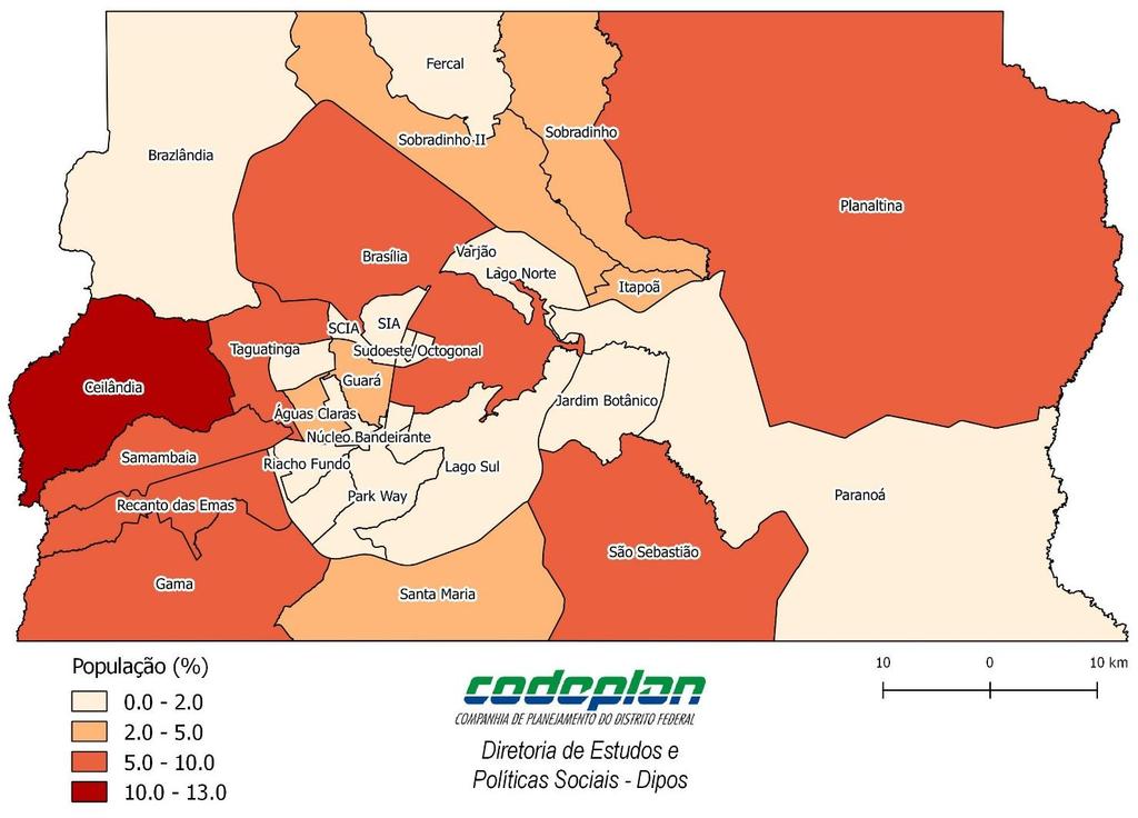 1. Características da população Em 2010, segundo o Censo Demográfico (IBGE), o Brasil possuía uma população de mais de 800 mil indígenas.