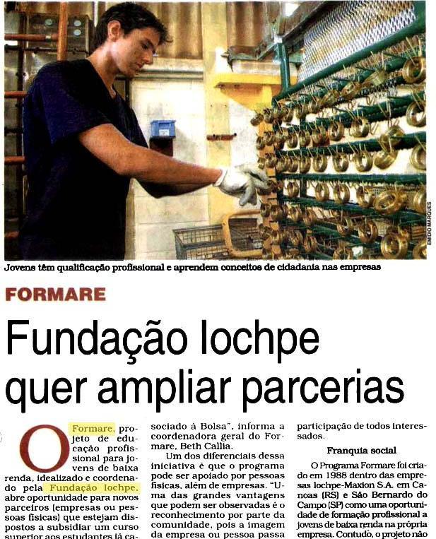 Veículo: Jornal Cruzeiro do