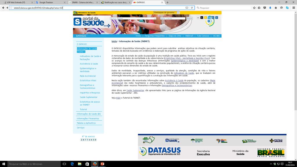 http://www2.datasus.gov.