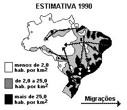 Explique as causas dessa distribuição da população pelo território. 15. O que significa Êxodo rural?